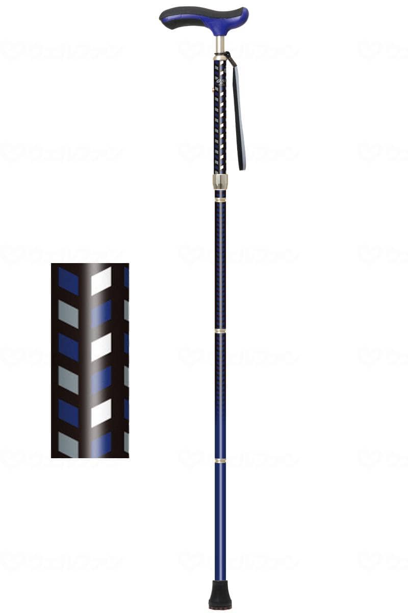 ウェルファン ネオクラシカル　折り畳み　ロング ネイビー 1個（ご注文単位1個）【直送品】