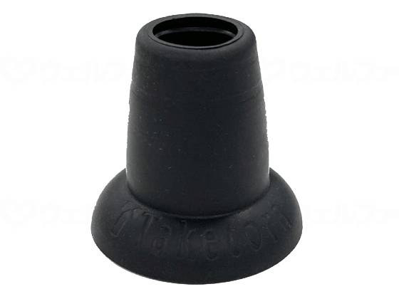 ウェルファン バンブーステッキ杖先ゴム　シャフト径19mm用 1個（ご注文単位1個）【直送品】