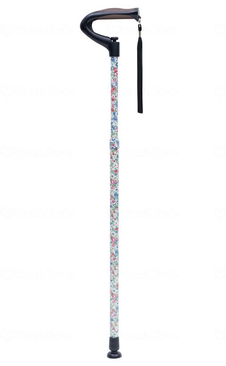 ウェルファン 神戸すてっき 花柄ホワイト 1個（ご注文単位1個）【直送品】