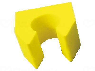 ウェルファン 杖立て　ぱっくん イエロー 1個（ご注文単位1個）【直送品】