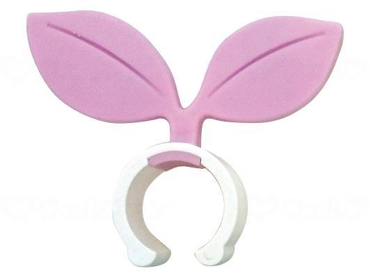 ウェルファン 杖やすめ　leaf（リーフ） ピンク 1個（ご注文単位1個）【直送品】
