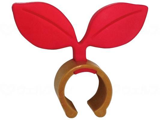 ウェルファン 杖やすめ　leaf（リーフ） レッド 1個（ご注文単位1個）【直送品】