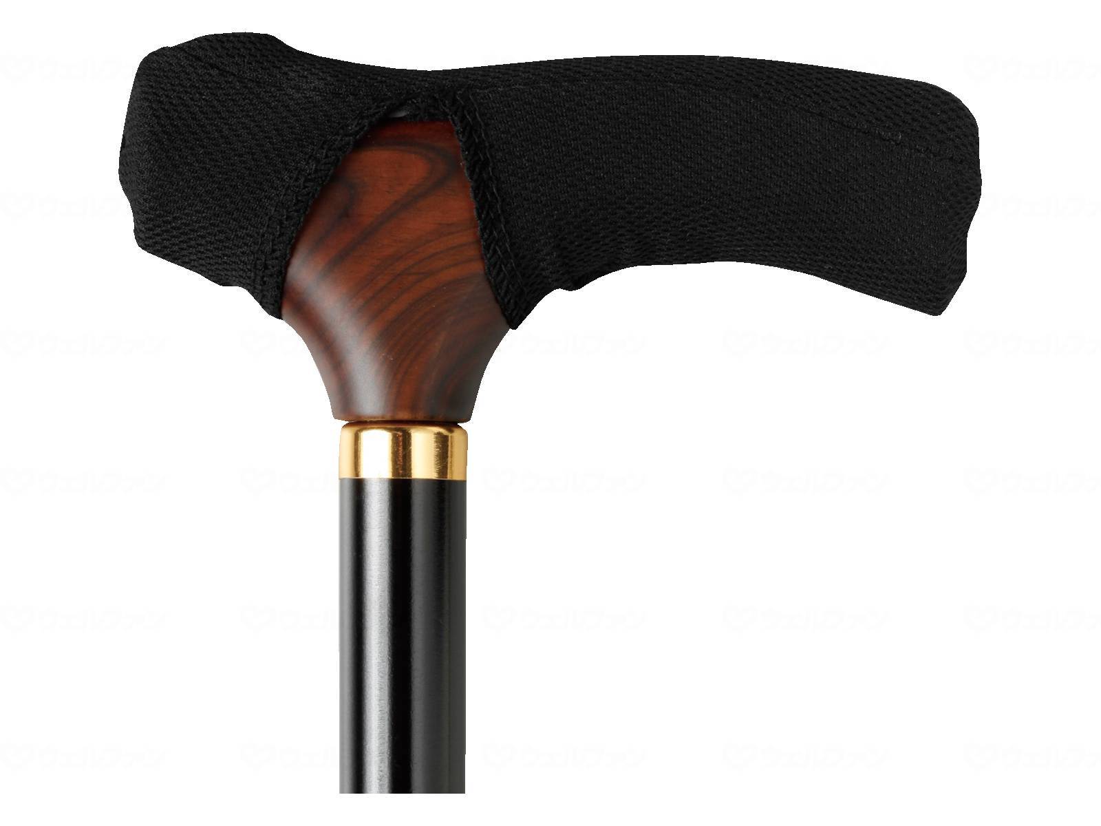 >ウェルファン グリップカバー「まもり」 ブラック L 1個(ご注文単位1個)【直送品】