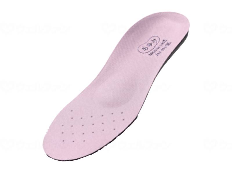 ウェルファン カップインソール アーチサポート付マイスターリニエ 3E/ラベンダー/右M 1個（ご注文単位1個）【直送品】