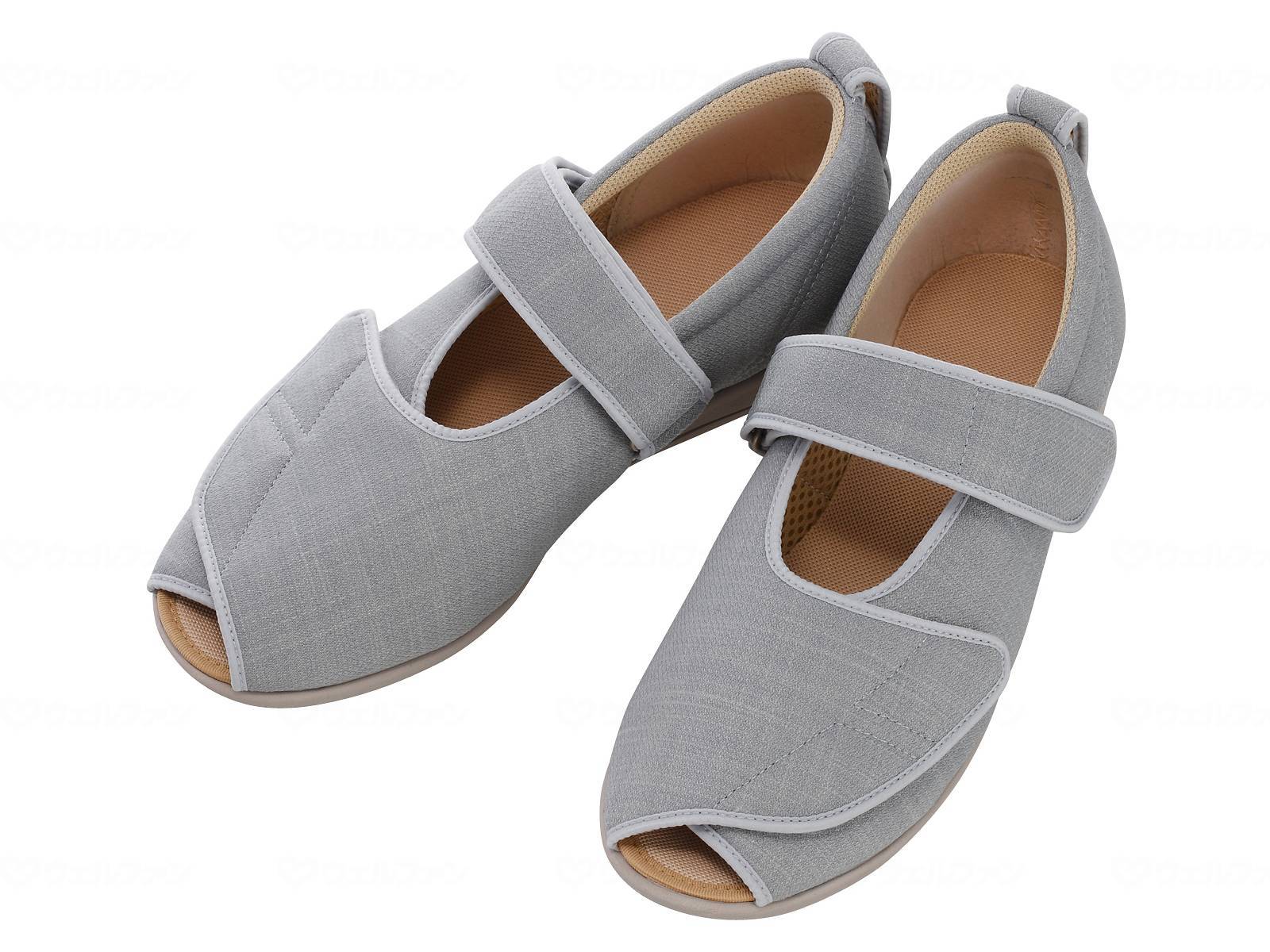 ウェルファン オープンマジックⅢ/グレー/左M 1個（ご注文単位1個）【直送品】