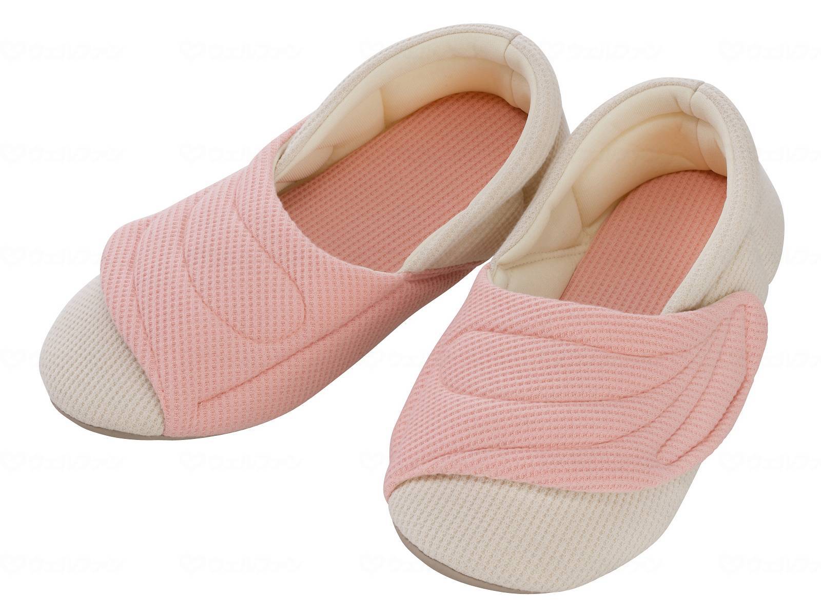 ウェルファン ワイドベルトワッフル/ピンク/右LL 1個（ご注文単位1個）【直送品】