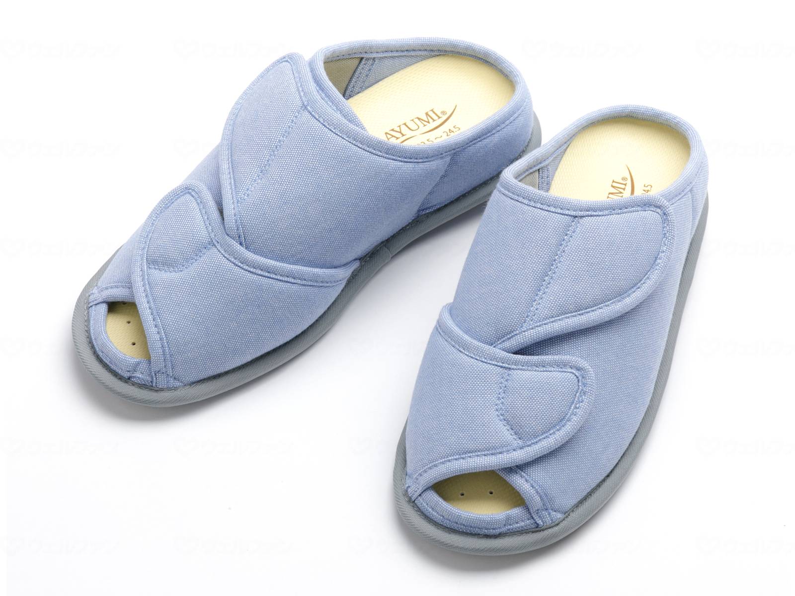 ウェルファン あゆみオープンフィット/ブルー/左M 1個（ご注文単位1個）【直送品】