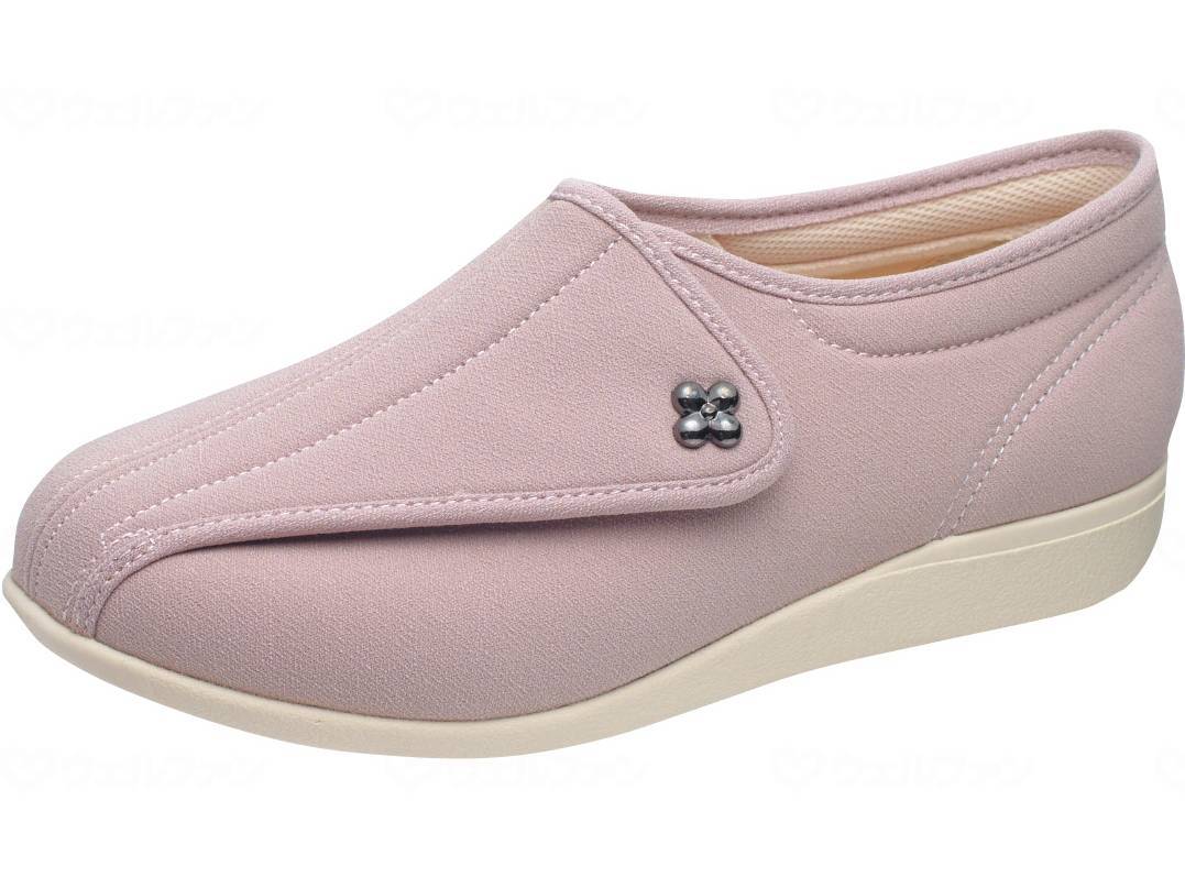 ウェルファン 快歩主義L011/ピンクストレッチ/23.0cm 1個（ご注文単位1個）【直送品】