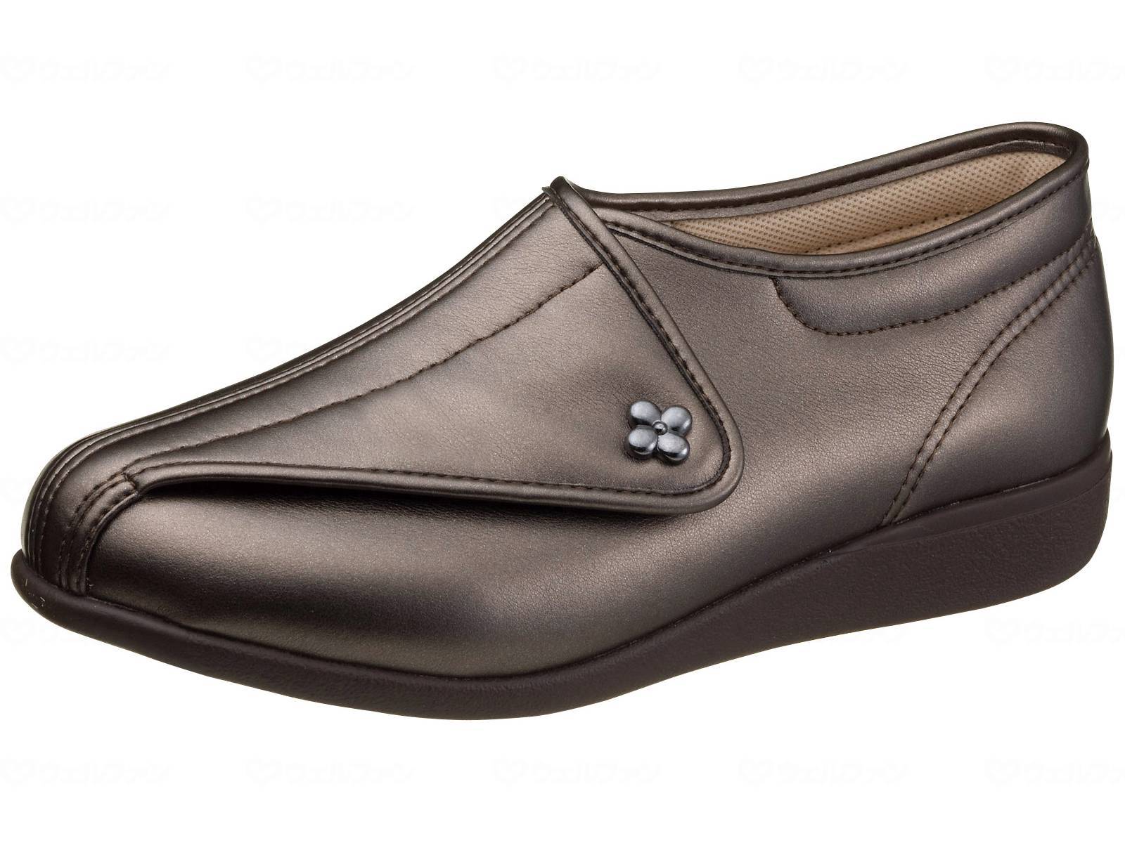 ウェルファン 快歩主義L011/ブロンズスムース/22.5cm 1個（ご注文単位1個）【直送品】