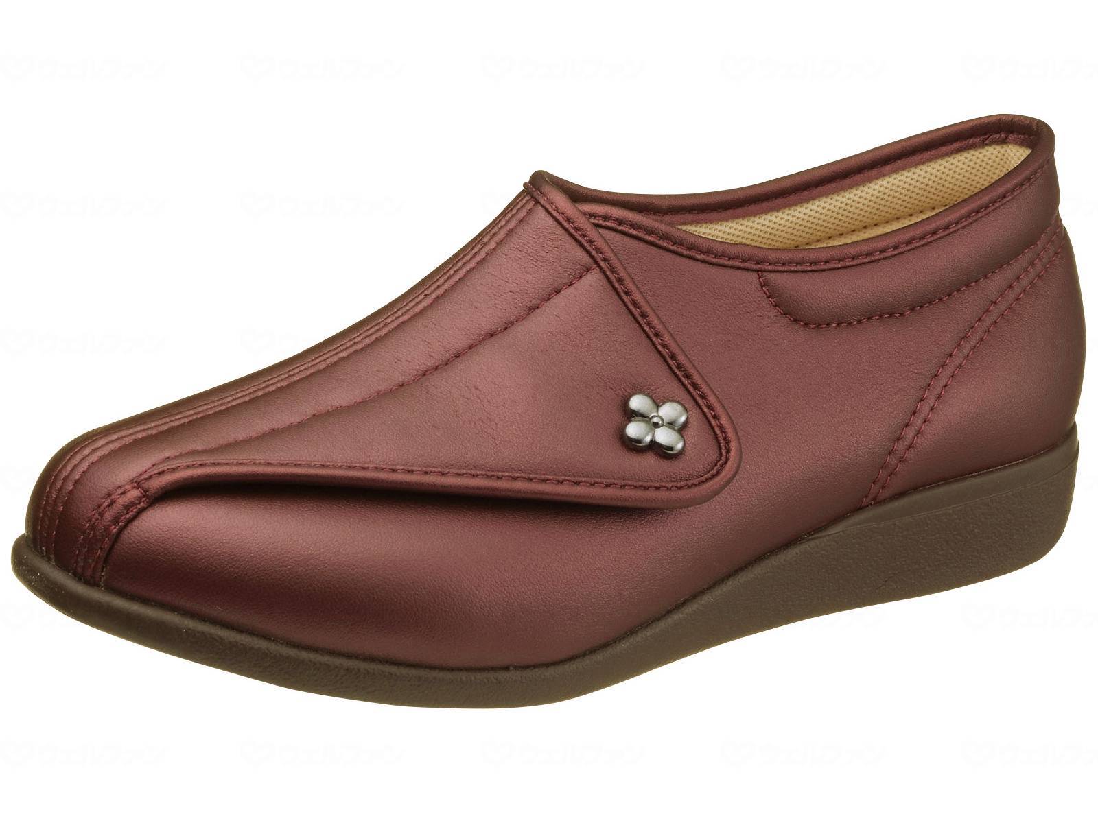 ウェルファン 快歩主義L011/ワインスムース/22.0cm 1個（ご注文単位1個）【直送品】