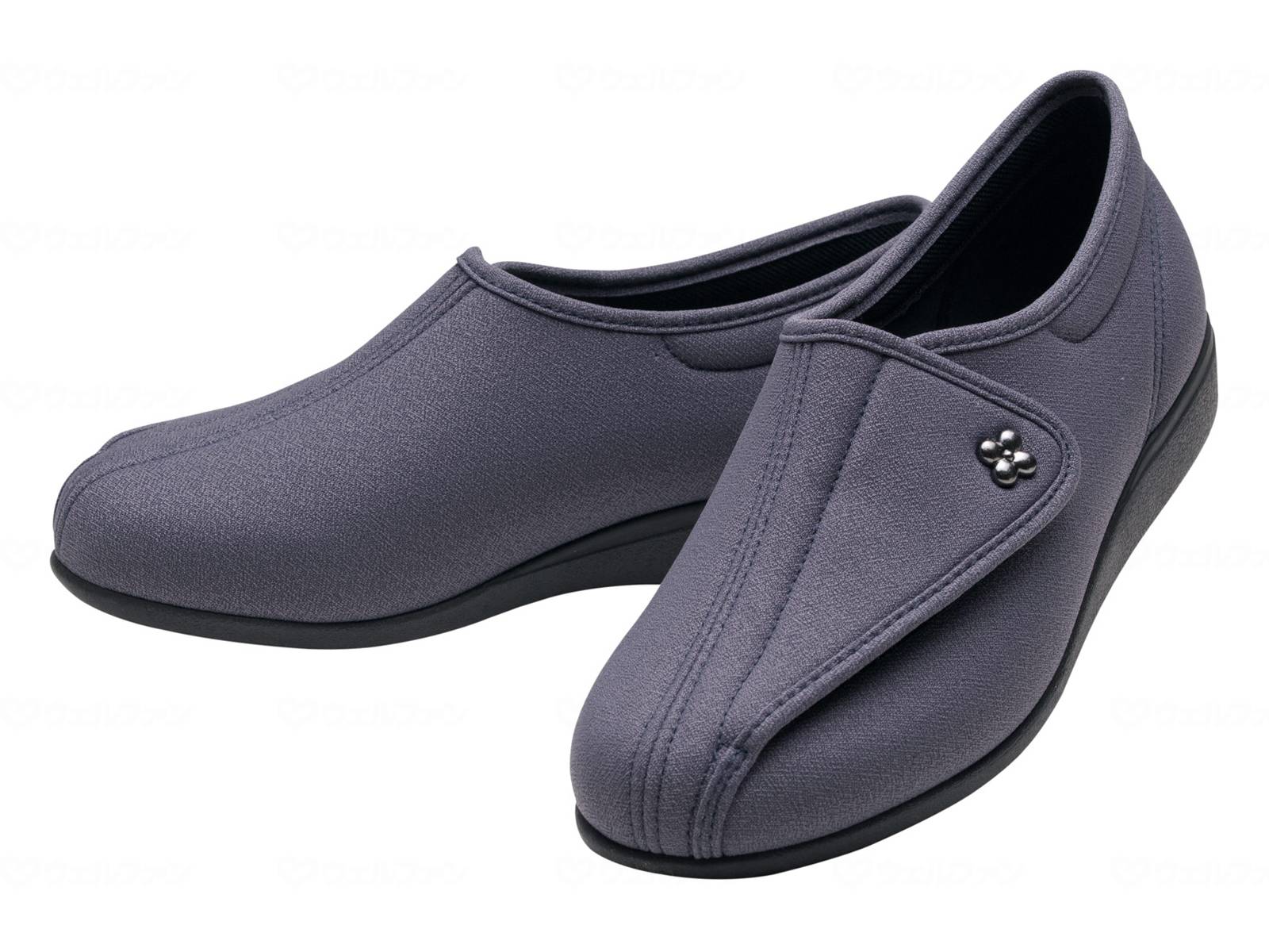 ウェルファン 快歩主義L011/ブルーグレー/24.0cm 1個（ご注文単位1個）【直送品】