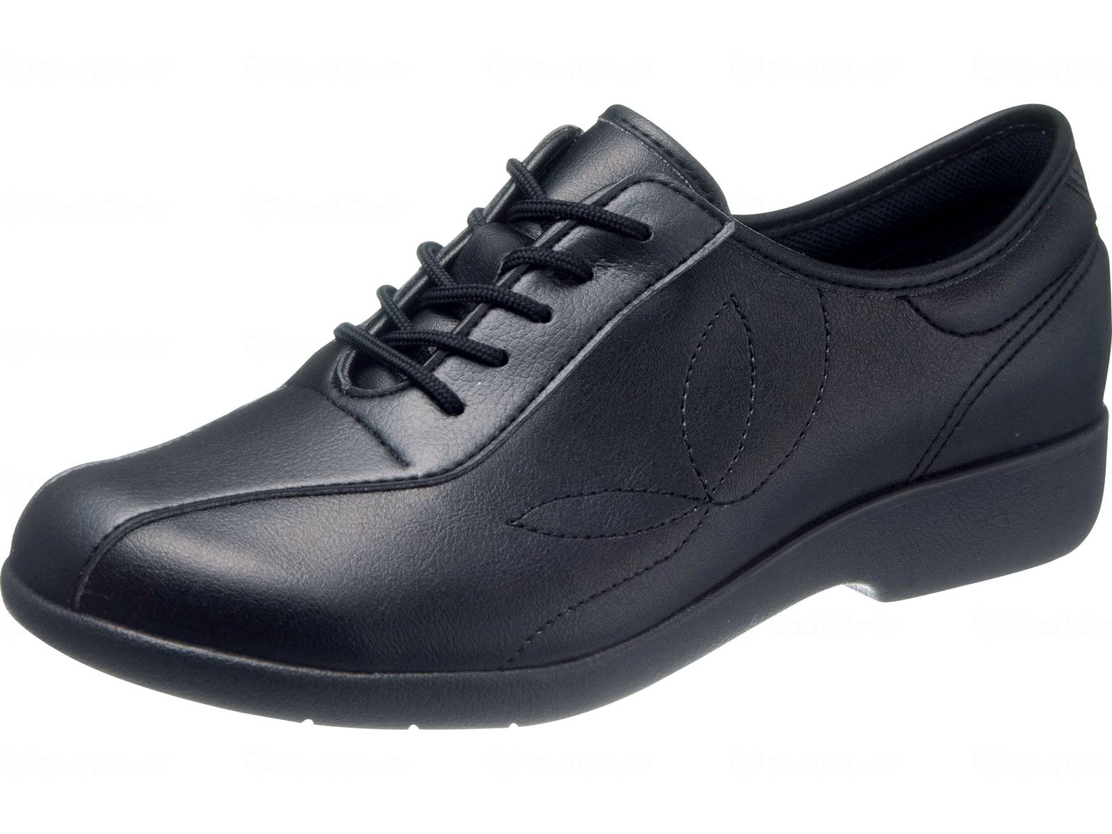 ウェルファン 快歩主義L135/ブラック/22.0cm 1個（ご注文単位1個）【直送品】