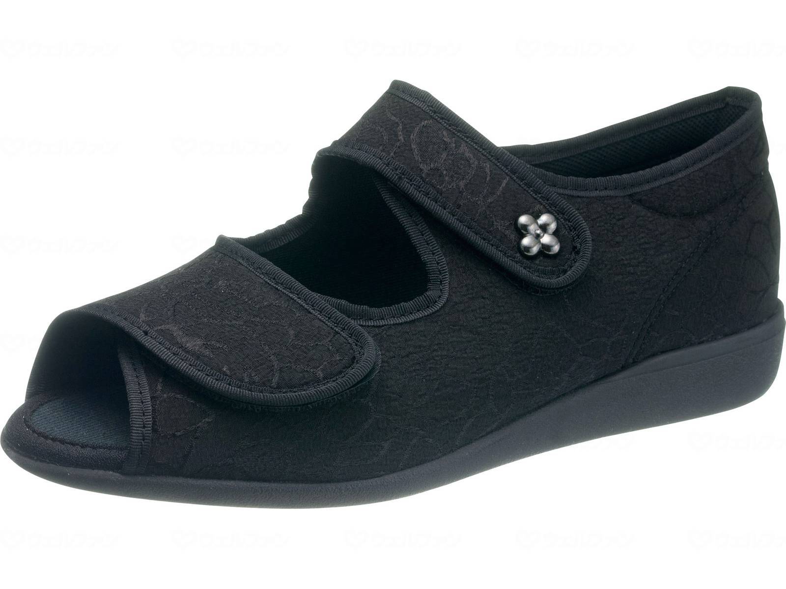 ウェルファン 快歩主義L133SL/ブラック/23.5cm 1個（ご注文単位1個）【直送品】