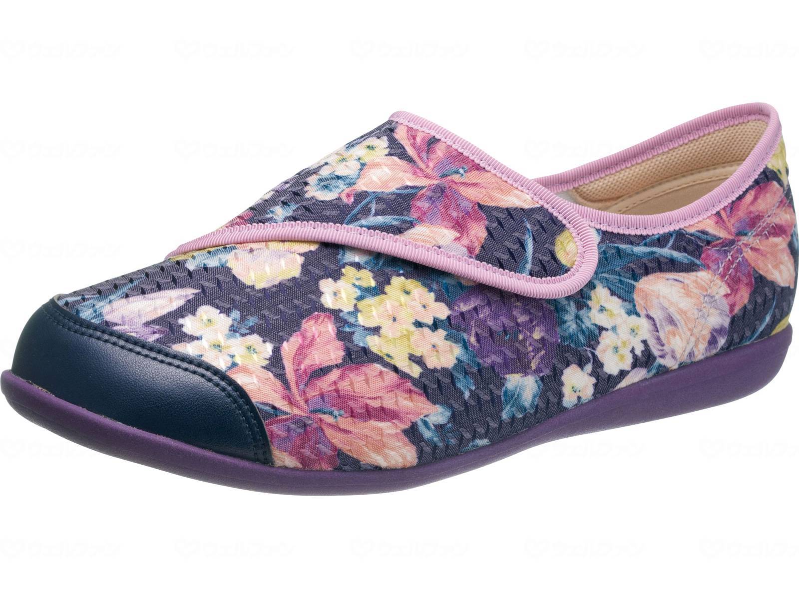 ウェルファン 快歩主義L131RS/ネイビーガラ/S 1個(ご注文単位1個)【直送品】