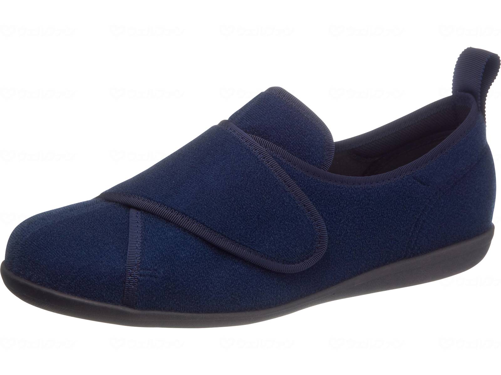 ウェルファン 快歩主義L141RS/ネイビーパイル/M 1個(ご注文単位1個)【直送品】