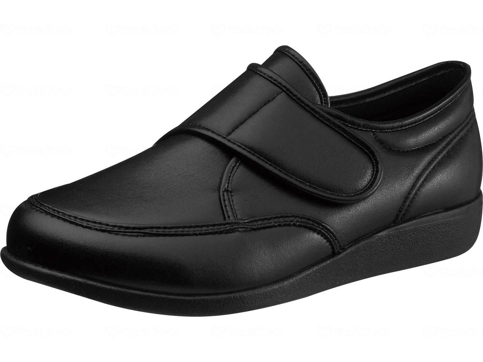 ウェルファン 快歩主義M021/ブラックスムース/27.0cm 1個（ご注文単位1個）【直送品】