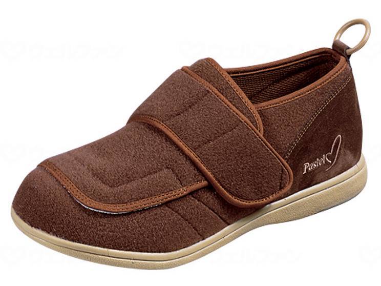 ウェルファン パステル403/ブラウン/24.0cm 1個（ご注文単位1個）【直送品】