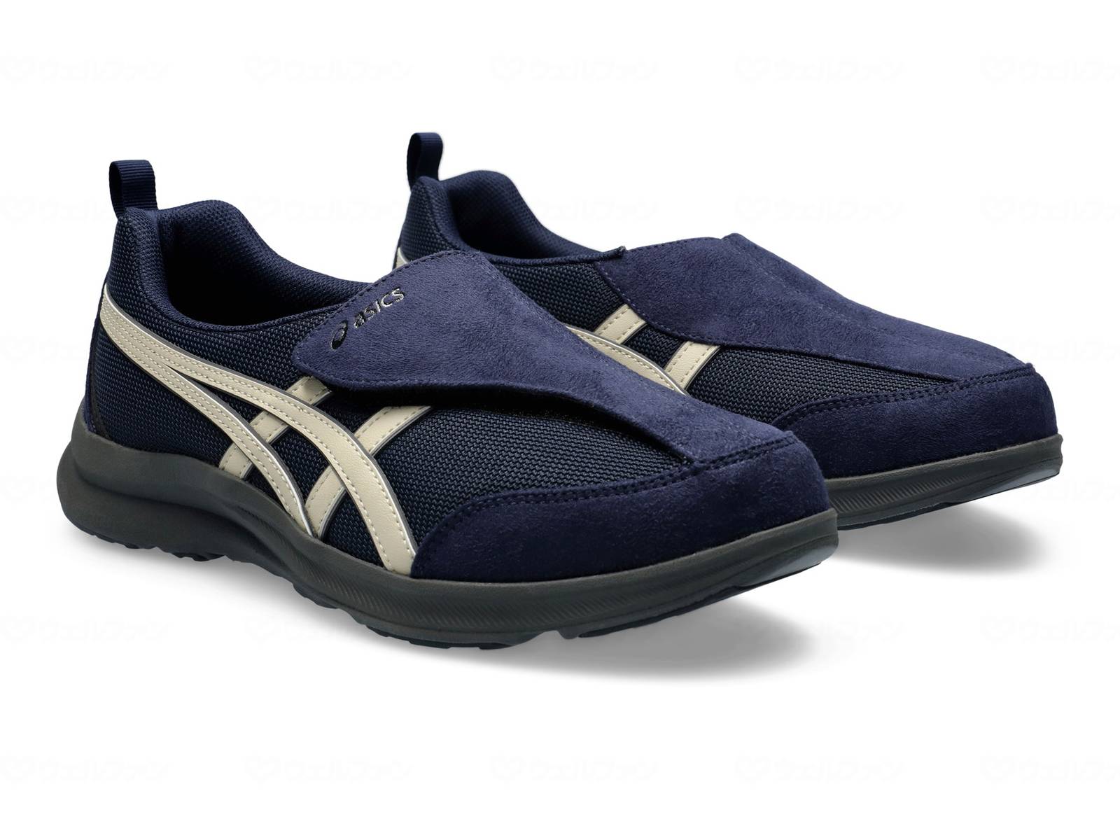 ウェルファン ライフウォーカー 1241A010/ネイビーブルー×オフホワイト/27.5cm 1個（ご注文単位1個）【直送品】