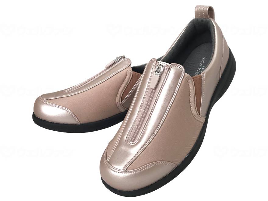 ウェルファン すたこらさんソフト晴66/ピンクゴールド/24.0cm 1個（ご注文単位1個）【直送品】