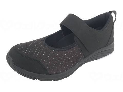 ウェルファン すたこらさんソフト晴77/ブラック/25.0cm 1個（ご注文単位1個）【直送品】