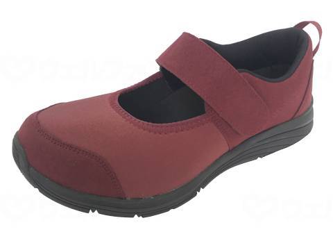 ウェルファン すたこらさんソフト晴77/ワイン/24.0cm 1個（ご注文単位1個）【直送品】