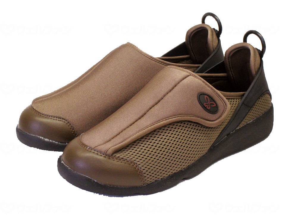 ウェルファン すたこらさんソフト100/ブラウン/25.0cm 1個（ご注文単位1個）【直送品】