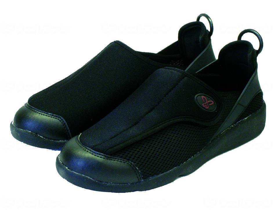 ウェルファン すたこらさんソフト100/ブラック/27.0cm 1個（ご注文単位1個）【直送品】