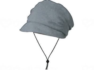 ウェルファン おでかけヘッドガードFタイプ(ニットブリムタイプ)/グレー/M 1個（ご注文単位1個）【直送品】