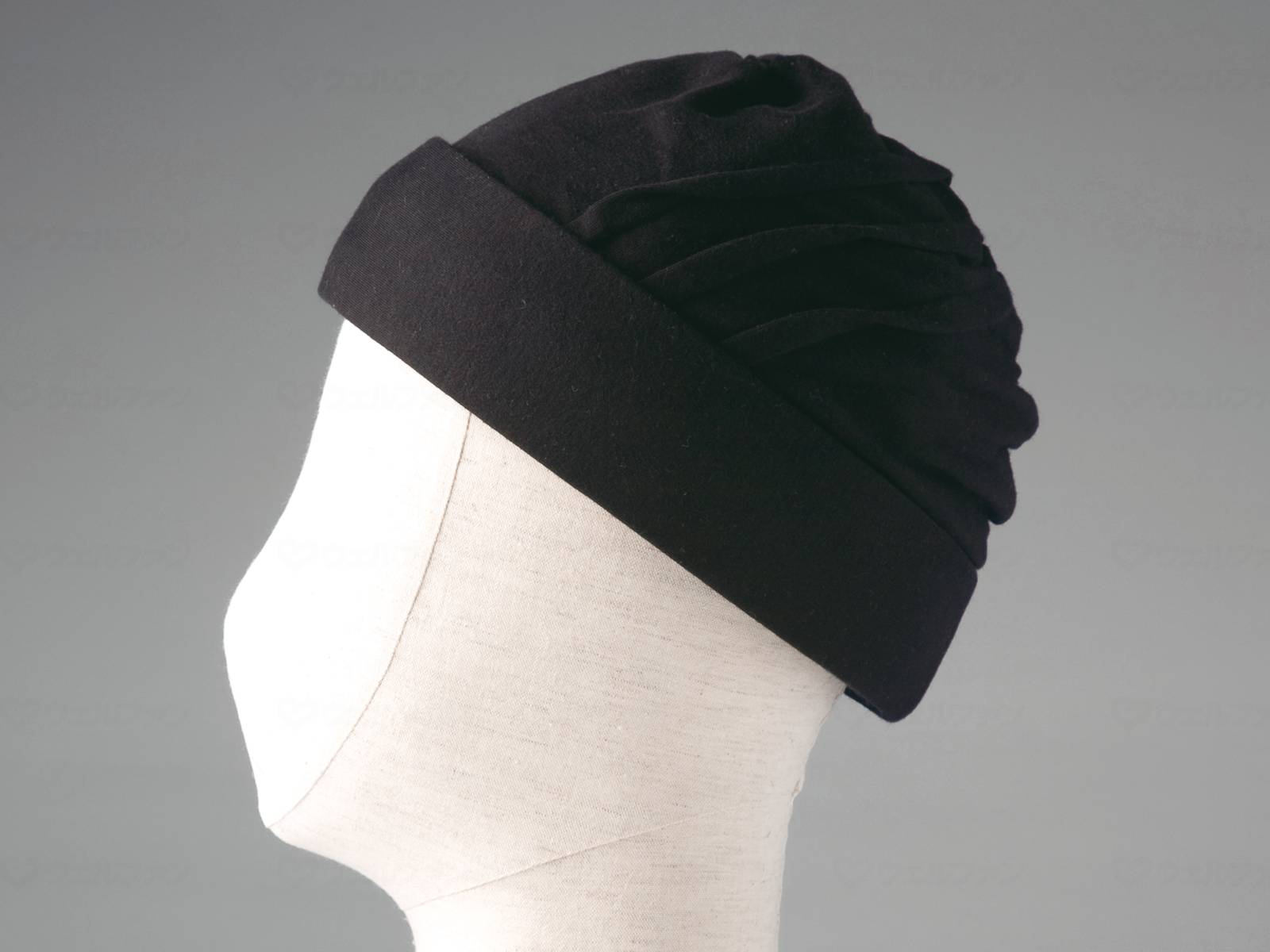 ウェルファン abonetホーム ピンタックN/ブラック/56~58cm 1個（ご注文単位1個）【直送品】