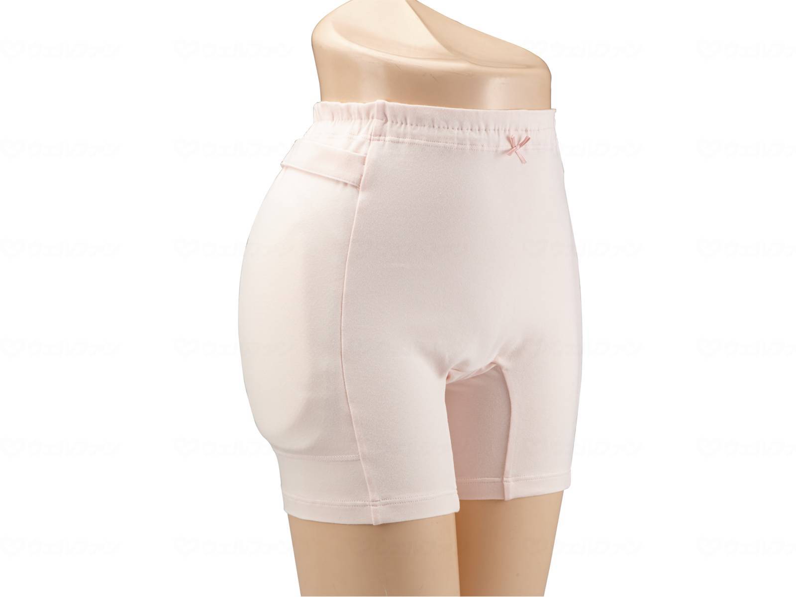 ウェルファン ラ・クッションパンツ婦人用/ピンク/M 1枚(ご注文単位1枚)【直送品】