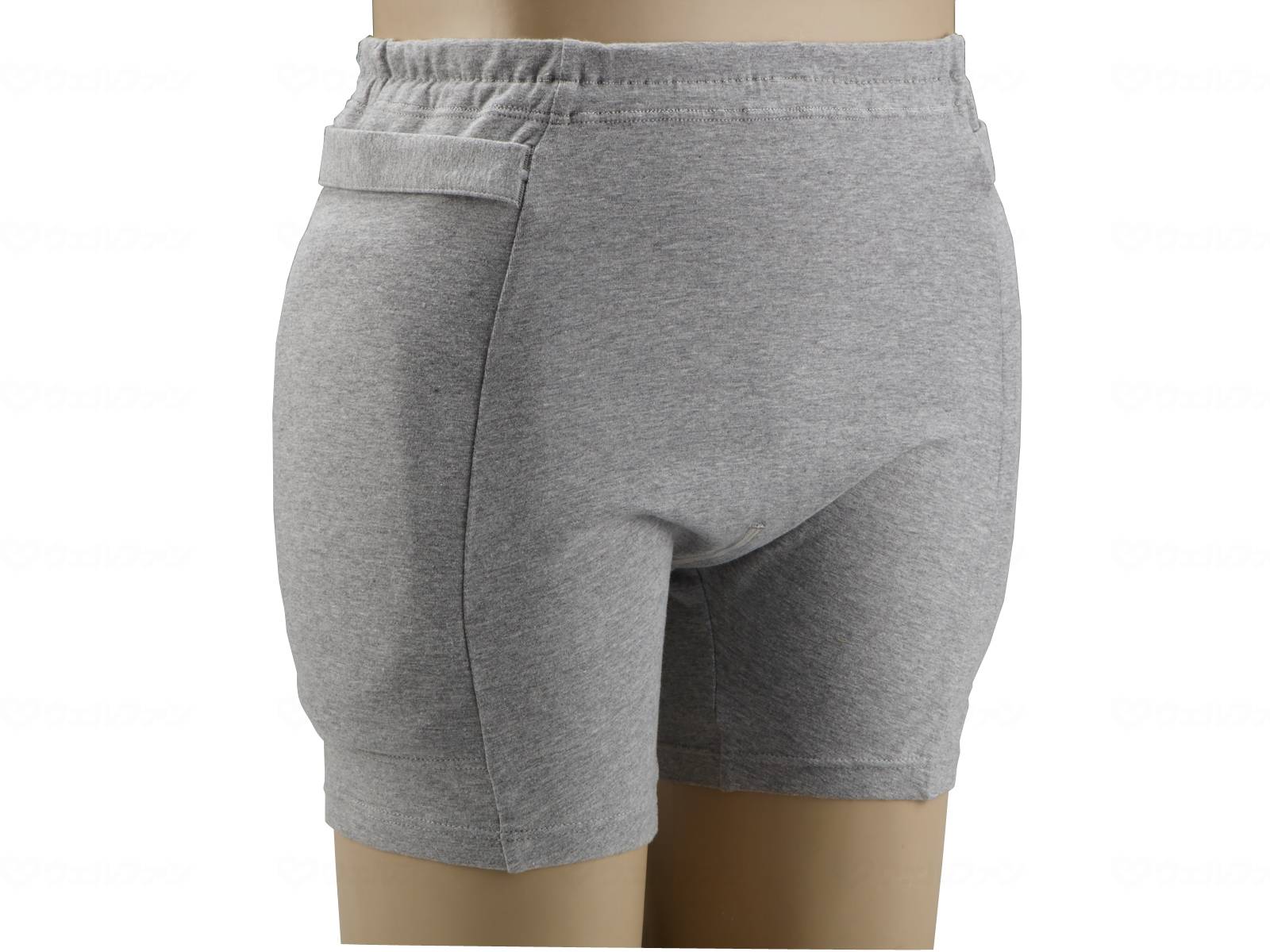 ウェルファン ラ・クッションパンツ男性用/グレー/S 1枚(ご注文単位1枚)【直送品】