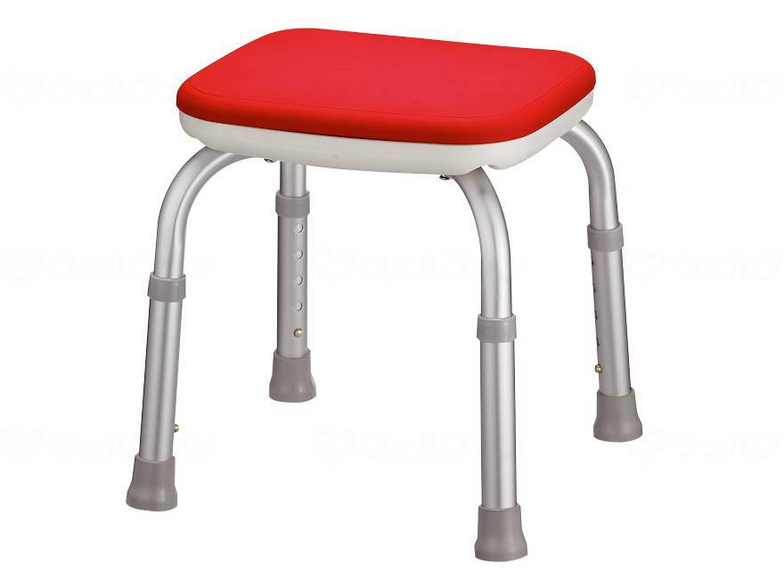 ウェルファン シャワーベンチMini/レッド 1台（ご注文単位1台）【直送品】