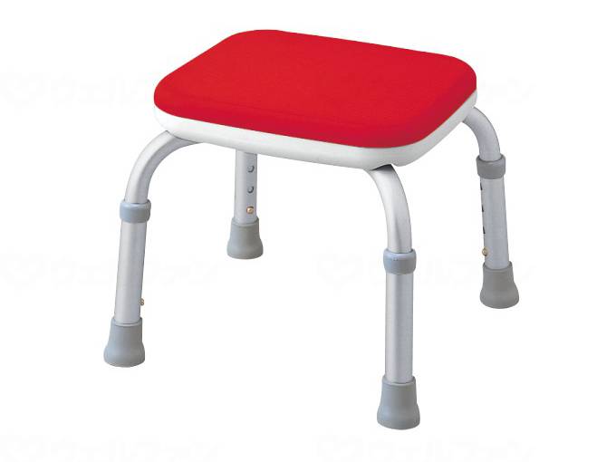 ウェルファン シャワーベンチミニS/レッド 1台（ご注文単位1台）【直送品】