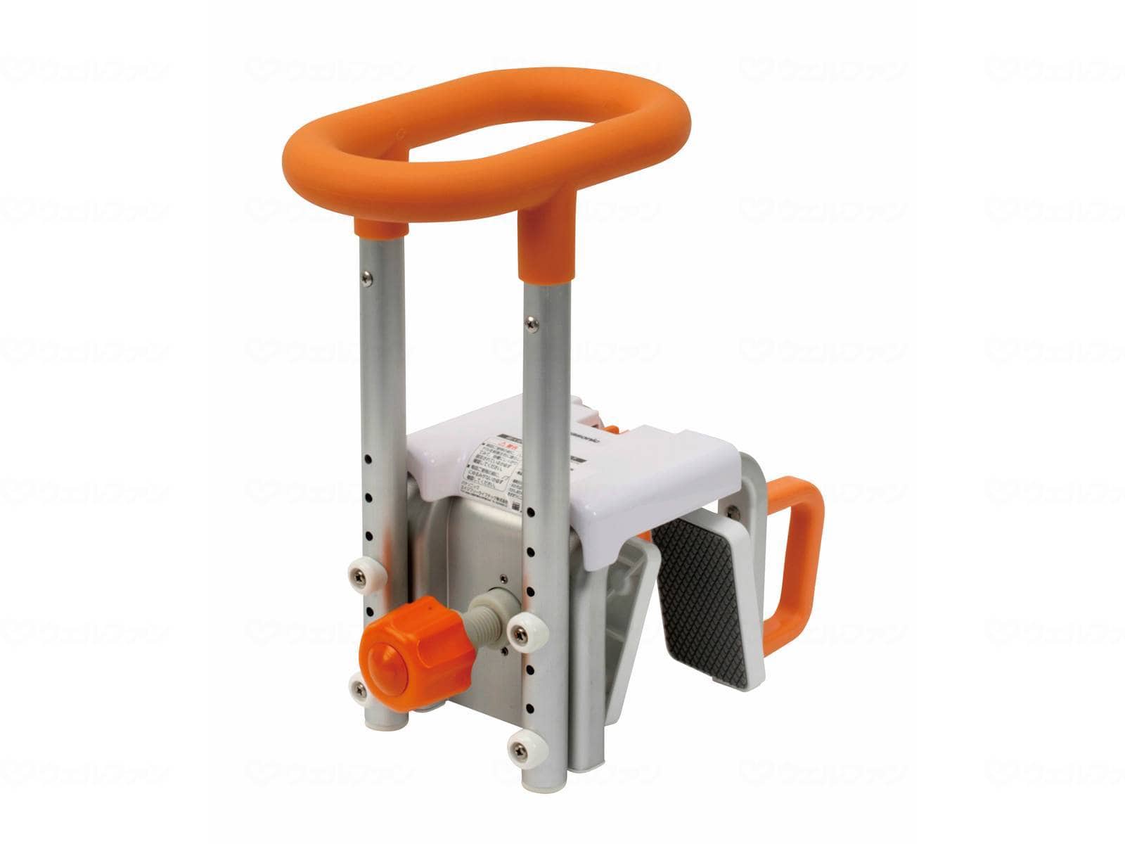 ウェルファン 入浴グリップ [ユクリア]/オレンジ/200 1台（ご注文単位1台）【直送品】