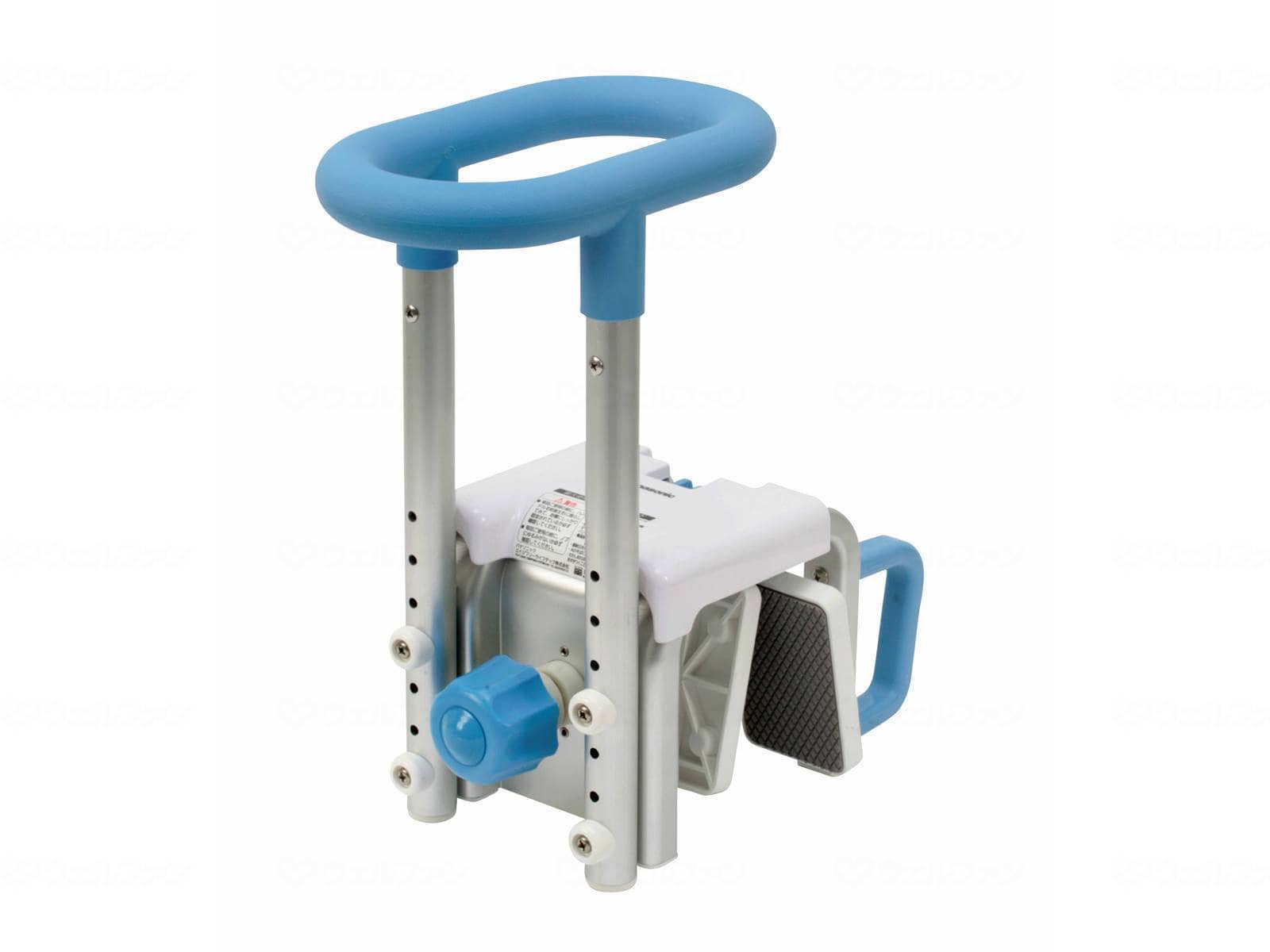 ウェルファン 入浴グリップ [ユクリア]/ブルー/200 1台（ご注文単位1台）【直送品】