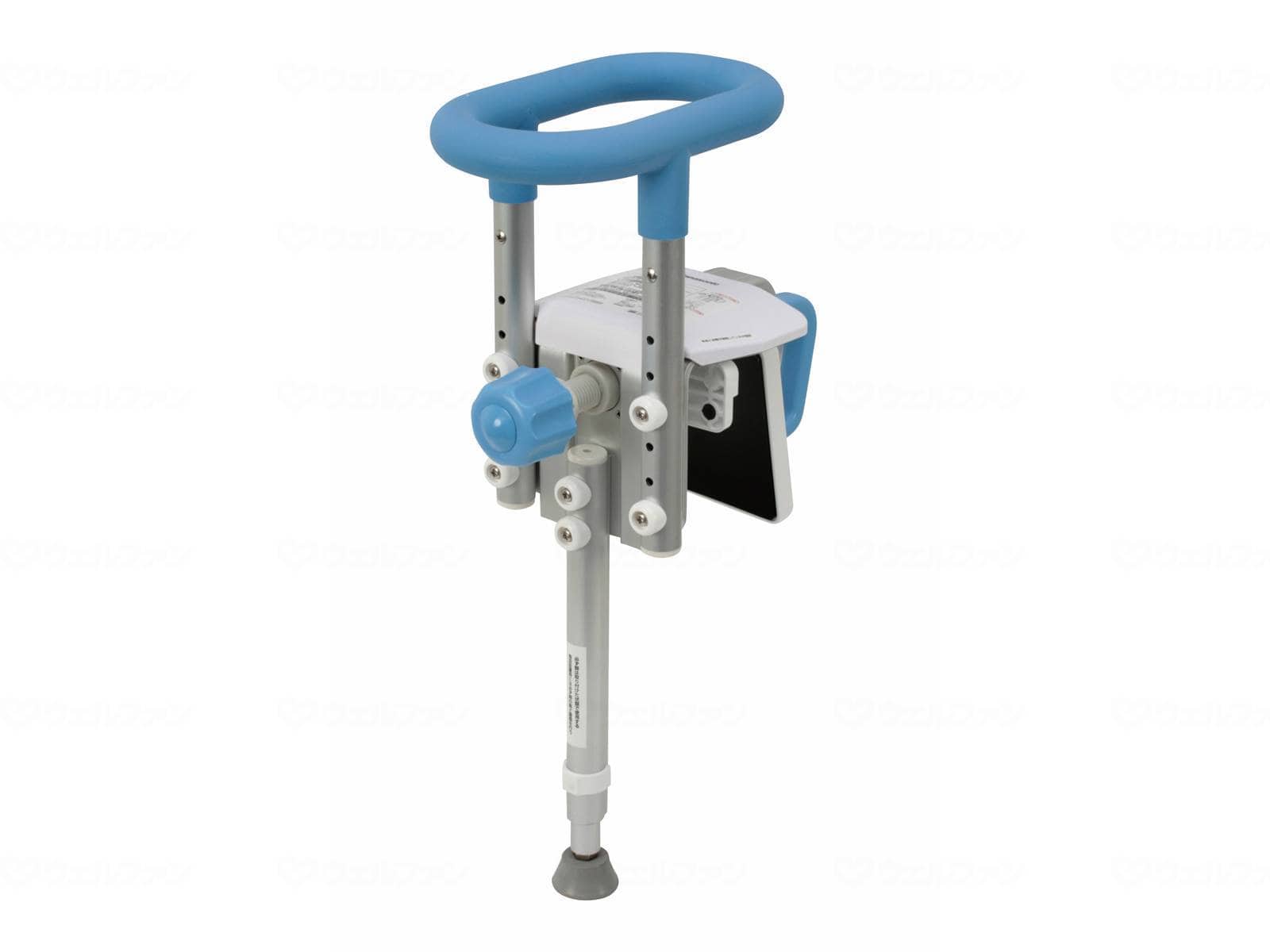 ウェルファン 入浴グリップ [ユクリア] UB専用コンパクト 脚付/ブルー/130 1台（ご注文単位1台）【直送品】