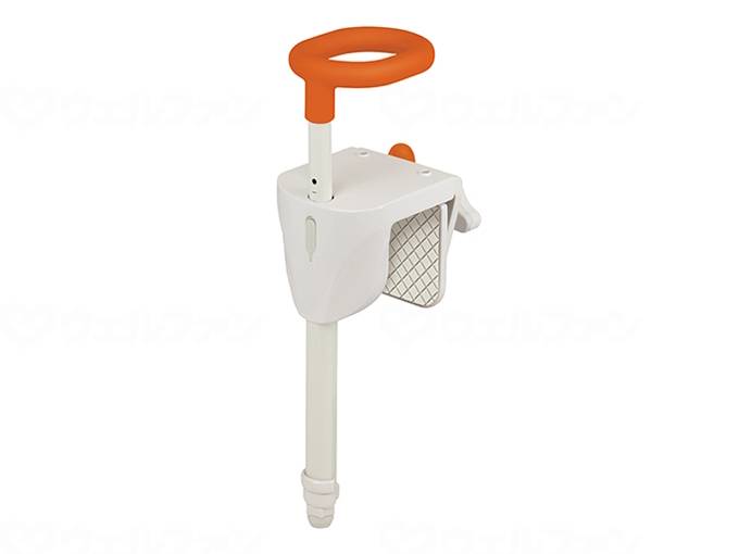 ウェルファン ユニプラス 浴槽手すり UB兼用130/レッドオレンジ 1台（ご注文単位1台）【直送品】