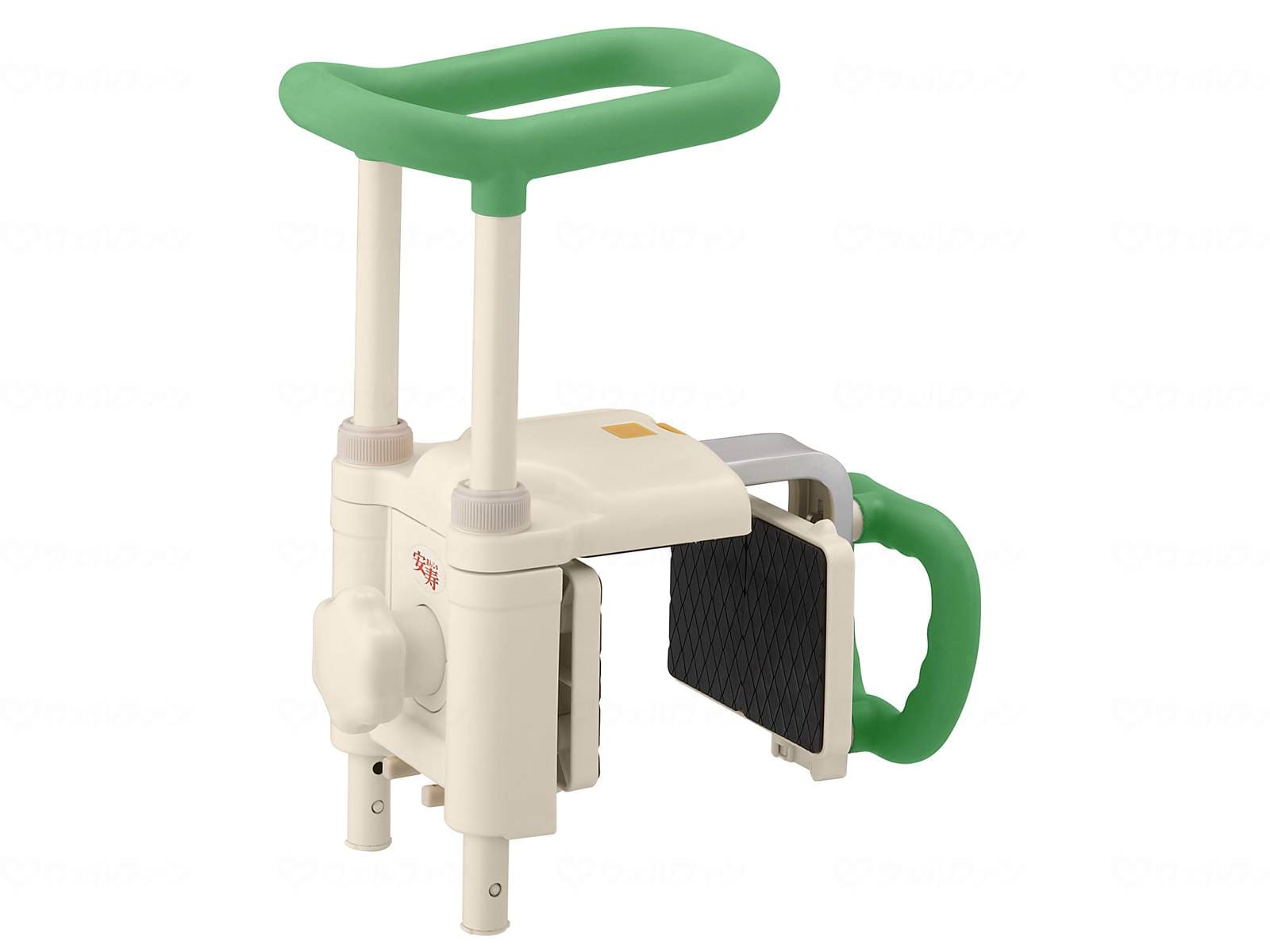 ウェルファン 浴槽手すりUST-200N/グリーン 1台（ご注文単位1台）【直送品】