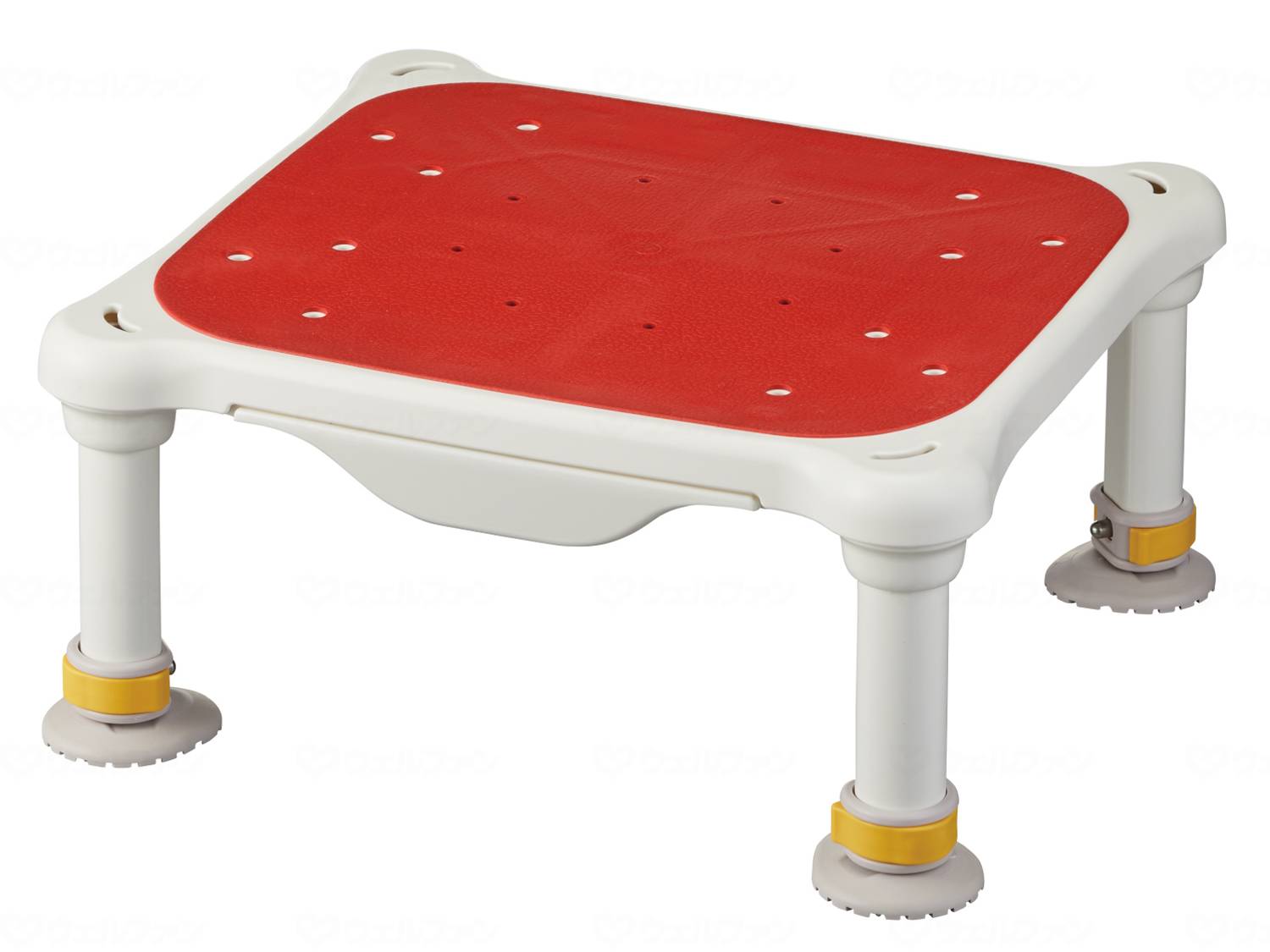 ウェルファン 軽量浴槽台標準/レッド/20-30 1台（ご注文単位1台）【直送品】