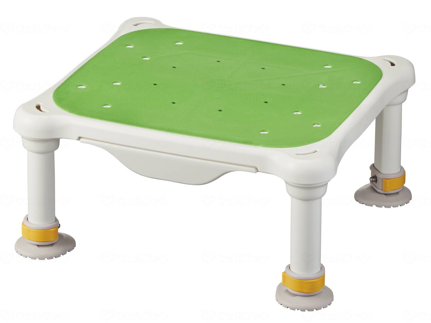 ウェルファン 軽量浴槽台標準/グリーン/16-26 1台（ご注文単位1台）【直送品】
