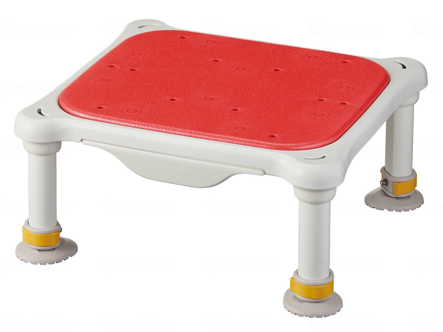 ウェルファン 軽量浴槽台標準ソフト/レッド/20-30 1台（ご注文単位1台）【直送品】