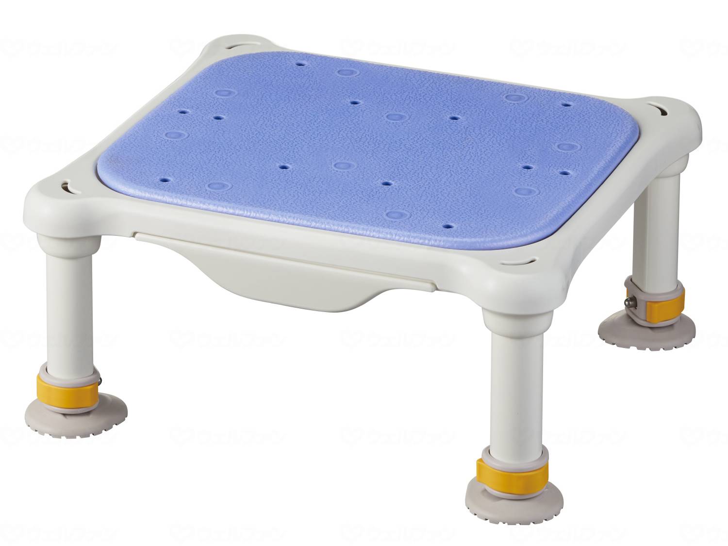 ウェルファン 軽量浴槽台標準ソフト/ブルー/12-20 1台（ご注文単位1台）【直送品】