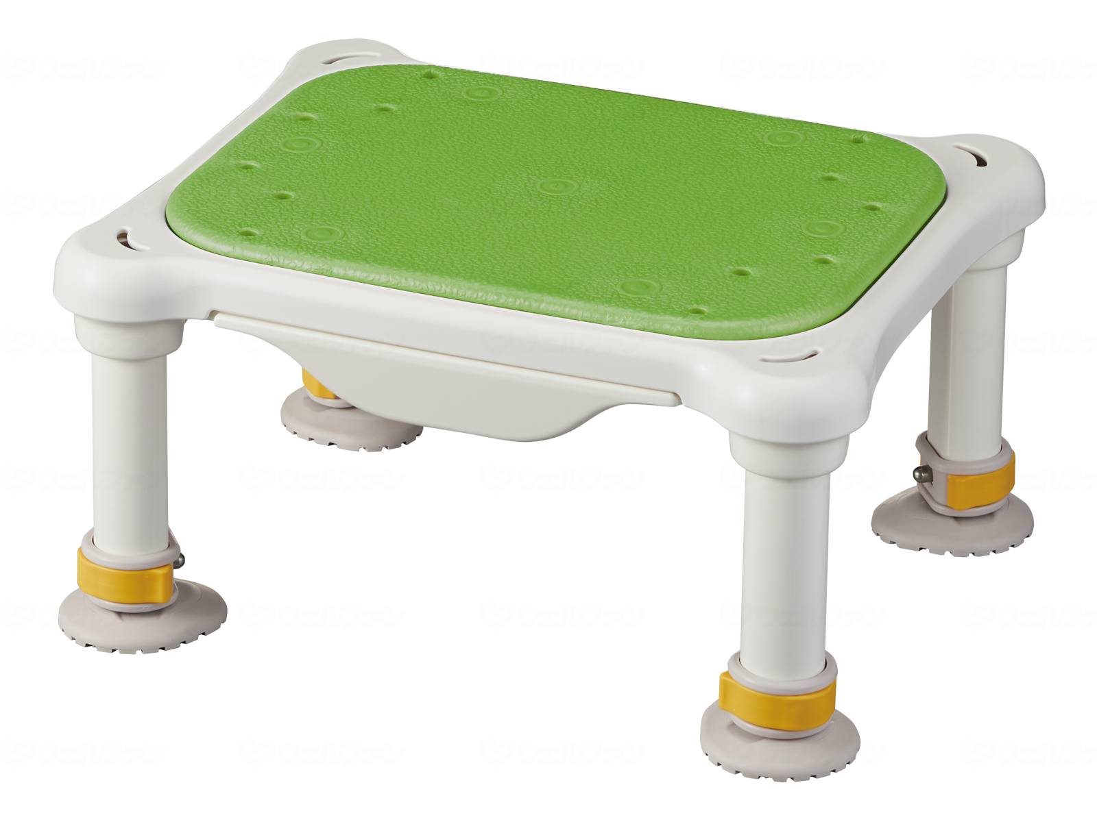 ウェルファン 軽量浴槽台標準ソフト/グリーン/20-30 1台(ご注文単位1台)【直送品】