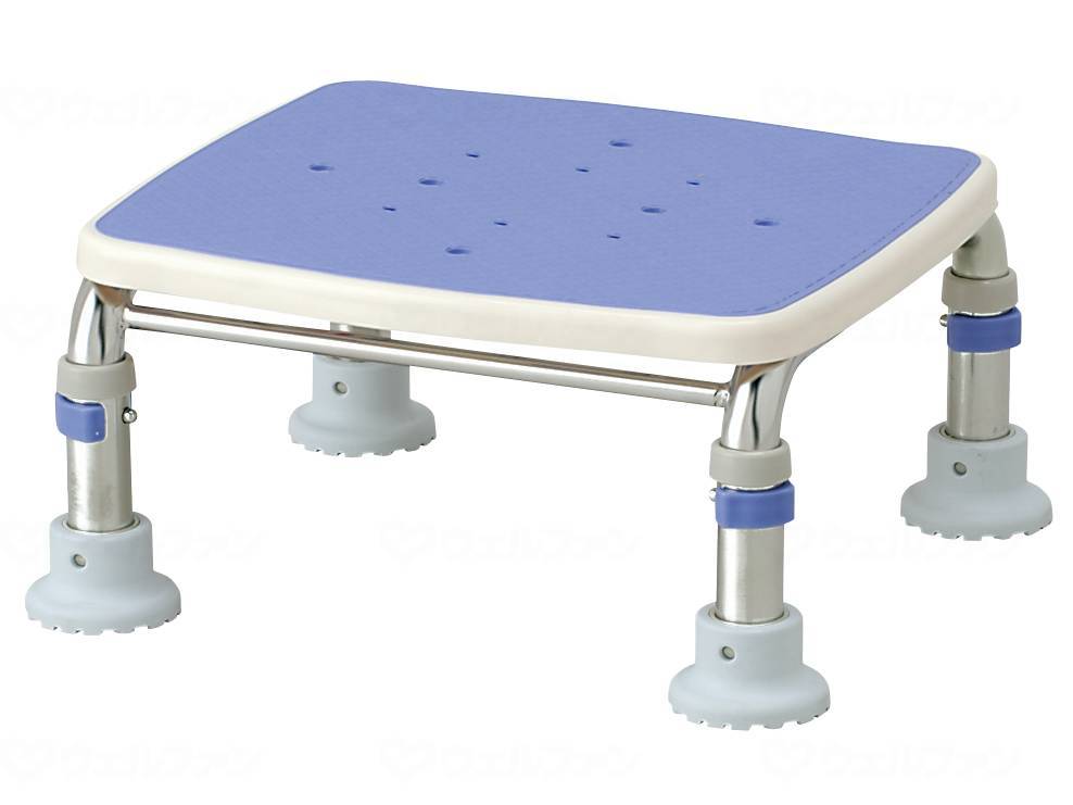 ウェルファン ステンレス製浴槽台R/ブルー/20-30 1台（ご注文単位1台）【直送品】