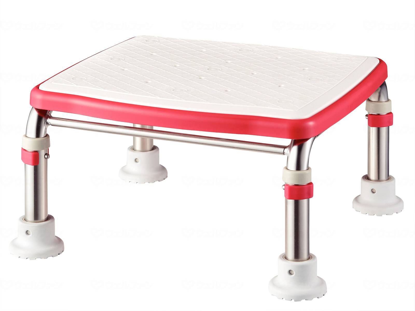 ウェルファン ステンレス製浴槽台R ジャスト ソフト/17.5-25 1台（ご注文単位1台）【直送品】