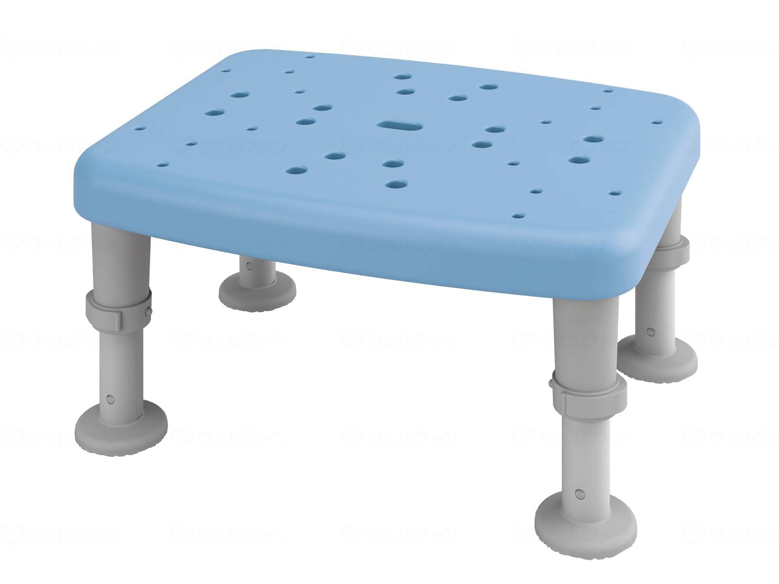 ウェルファン 浴槽台(Air)ソフトレギュラー/ブルー/1826 1台（ご注文単位1台）【直送品】