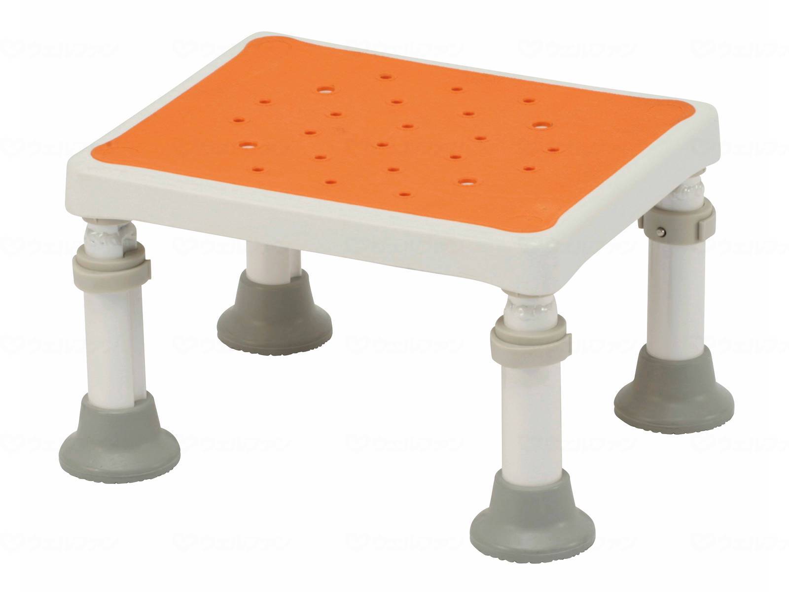 ウェルファン 浴槽台 [ユクリア] 軽量コンパクト/オレンジ/1826 1台（ご注文単位1台）【直送品】