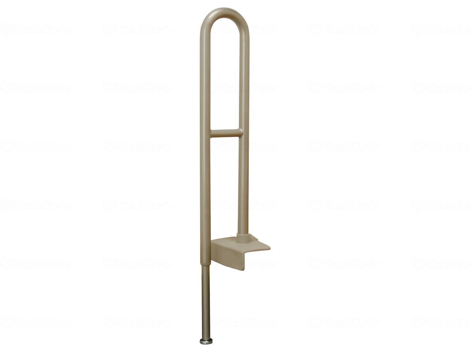 ウェルファン 上がりかまち用てすりK-140L/ベージュ/L 1個（ご注文単位1個）【直送品】