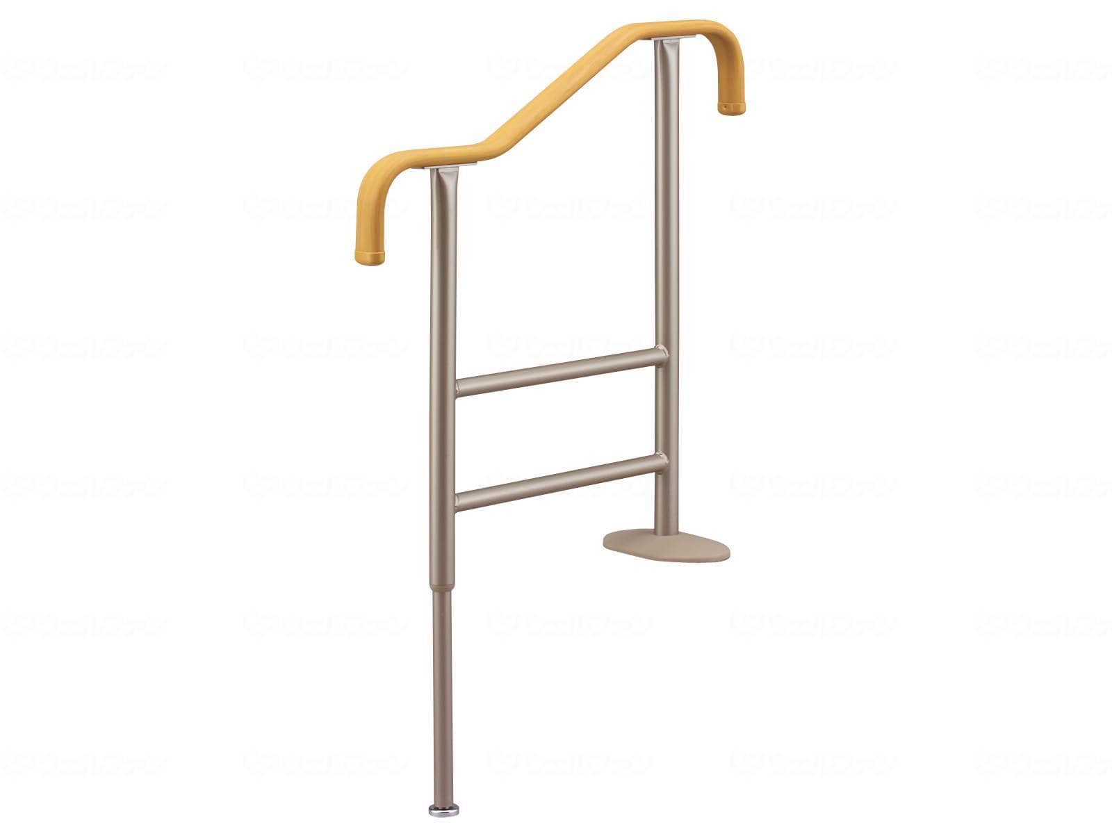 ウェルファン 上がりかまち用手すりK-650/ベージュ/F 1個（ご注文単位1個）【直送品】