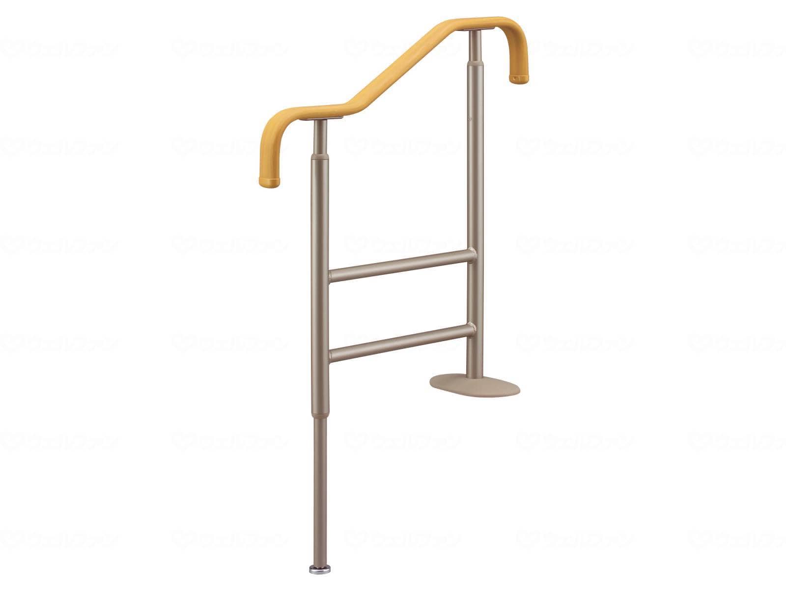 ウェルファン 上がりかまち用手すりS-650/ベージュ/F 1個（ご注文単位1個）【直送品】